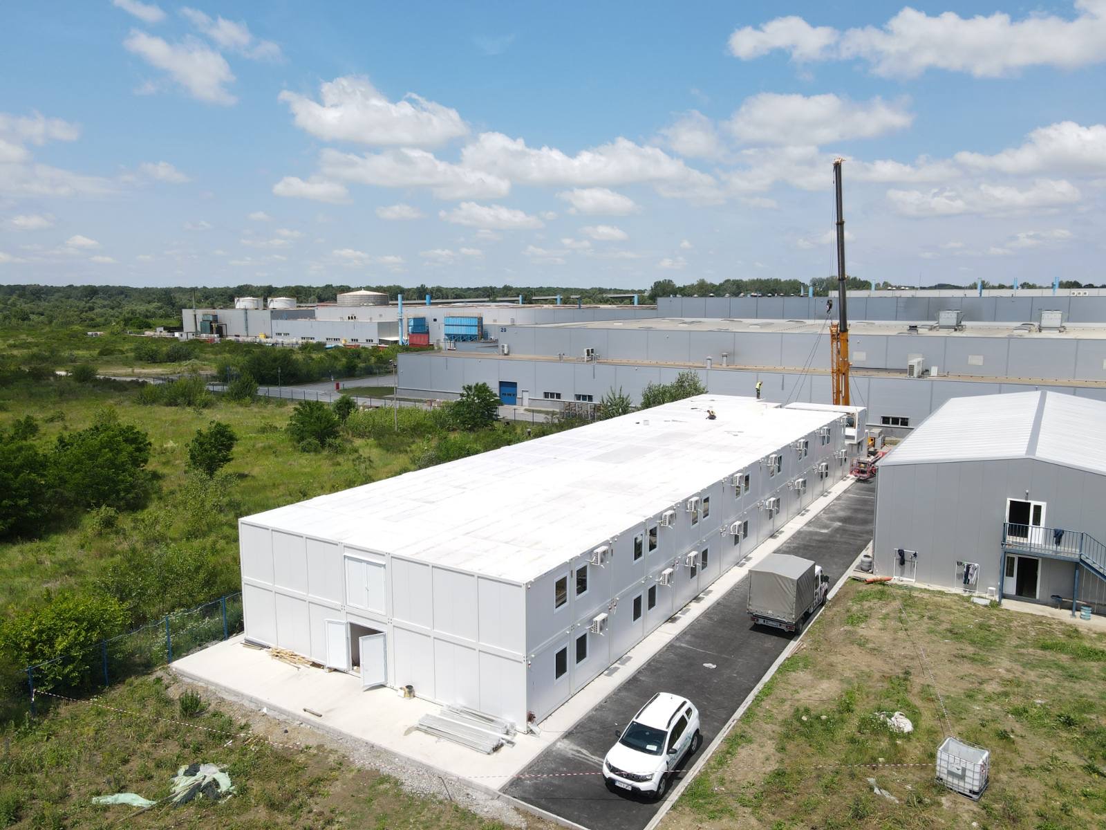 Wohncontaineranlage